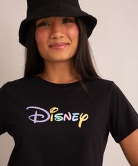 camiseta-cropped--disney--manga-curta-decote-redondo-preta-1007427-Preto_2