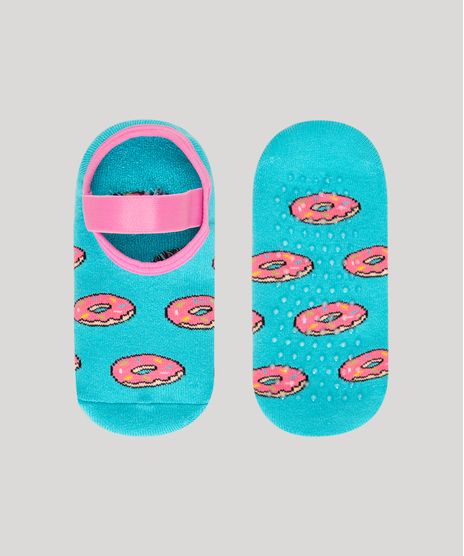 meia-sapatilha-infantil-antiderrapante-estampada-de-rosquinhas-turquesa-1002018-Turquesa_1