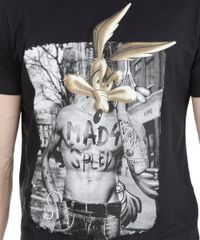 Camiseta-com-Estampa-do-Coiote-Preta-8177217-Preto_4