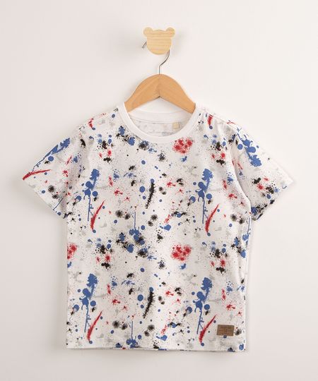 camiseta-infantil-de-algodao-estampada-respingos-de-tinta-manga-curta--off-white-1000348-Off_White_1 camiseta-infantil-de-algodao-estampada-respingos-de-tinta-manga-curta--off-white-1000348-Off_White_1