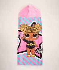 toalha-de-banho-infantil-de-algodao-listrada-lol-surprise-com-capuz-azul-9972173-Azul_2