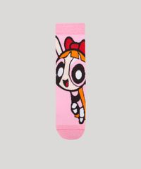 meia-feminina-cano-alto-divertida-florzinha-as-meninas-super-poderosas-rosa-1004910-Rosa_2