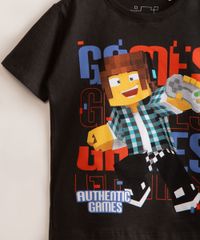 camiseta-infantil-de-algodao-authentic-games--manga-curta--preta-9997309-Preto_4