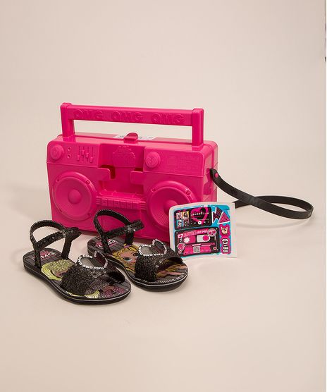 Sandalia-Infantil-LOL-OMG-Glitter-Vem-com-Brinde-Boombox-Grandene-Preta-1006009-Preto_1