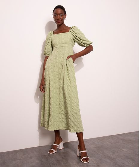 vestido-midi-texturizado-com-bolso-manga-bufante-decote-reto-mindset-verde-claro-1012476-Verde_Claro_1