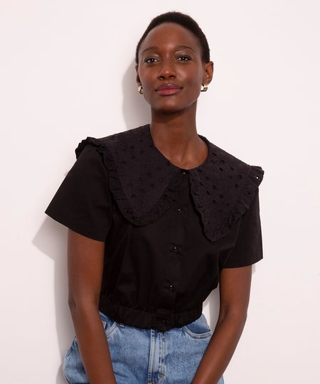 camisa-gola-boneca-de-laise-manga-curta-mindset-preta-1006867-Preto_1 camisa-gola-boneca-de-laise-manga-curta-mindset-preta-1006867-Preto_1