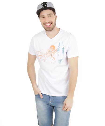 Camiseta-com-Estampa-de-Polvo-Branca-8129620-Branco_1 Camiseta-com-Estampa-de-Polvo-Branca-8129620-Branco_1