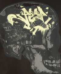 Camiseta-com-Estampa-de-Caveira-Preta-8033183-Preto_4