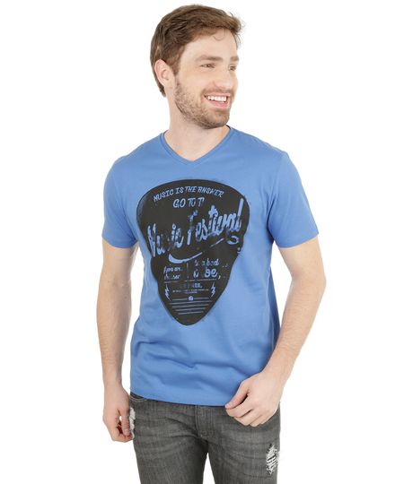 Camiseta-com-Estampa-de-Palheta-Azul-8115716-Azul_1