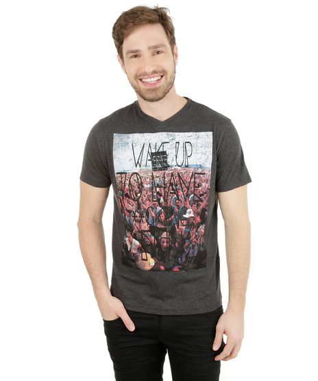 Camiseta-com-Estampa-de-Festival--Cinza-Escuro-8115709-Cinza_Escuro_1