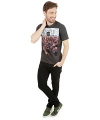 Camiseta-com-Estampa-de-Festival--Cinza-Escuro-8115709-Cinza_Escuro_3