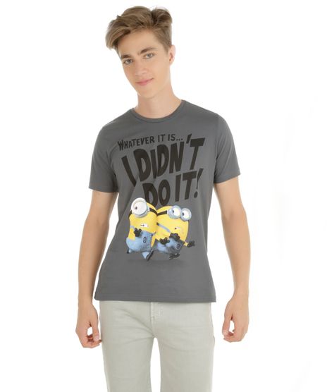 Camiseta-Minions-Cinza-Escuro-8101346-Cinza_Escuro_1