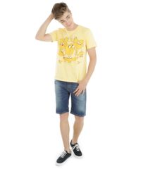 Camiseta-com-Estampa-Hora-de-Aventura-Amarelo-Claro-8113706-Amarelo_Claro_3