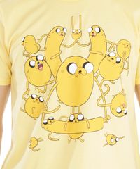 Camiseta-com-Estampa-Hora-de-Aventura-Amarelo-Claro-8113706-Amarelo_Claro_4