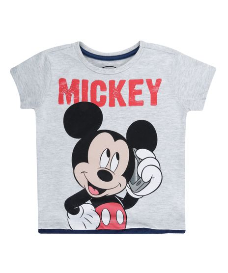 Camiseta-com-Estampa-do-Mickey-Cinza-Mescla-8130079-Cinza_Mescla_1