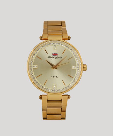Relogio-Analogico-Philiph-London-Feminino---PL81002145F-Dourado-9262158-Dourado_1