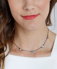 Colar-Feminino-com-Estrelas-Grafite-9204237-Grafite_2