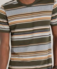 Camiseta-Masculina-Listrada-Manga-Curta-Gola-Careca-Verde-Militar-9187319-Verde_Militar_4