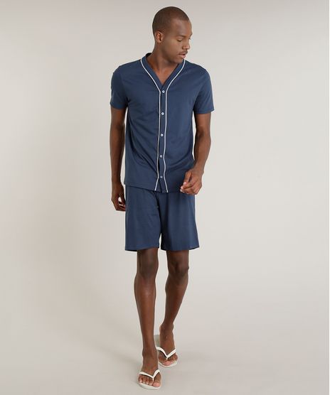 Pijama-Masculino-Manga-Curta-Azul-Marinho-9048903-Azul_Marinho_1