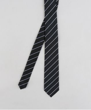 Gravata-Masculina-Listrada-em-Jacquard-Preta-9127490-Preto_1