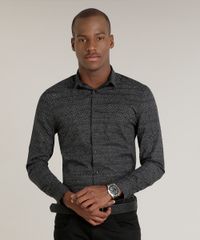 Camisa-Masculina-Slim-Estampada-Manga-Longa-Preta-9213864-Preto_5