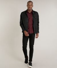 Camisa-Masculina-Slim-Manga-Longa-Vinho-7982473-Vinho_3