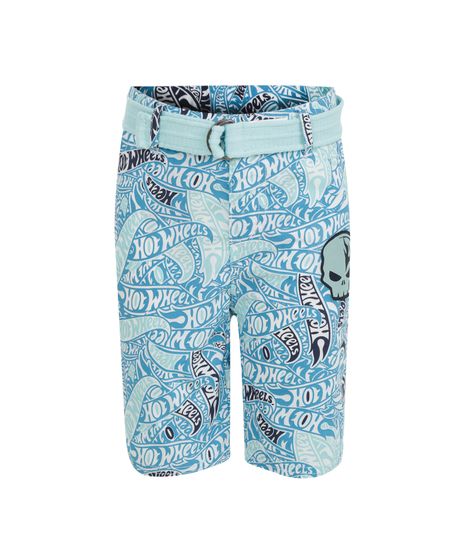 Bermuda-com-Cinto-Hot-Wheels-Menino-Azul-Claro-7952631-Azul_Claro_1