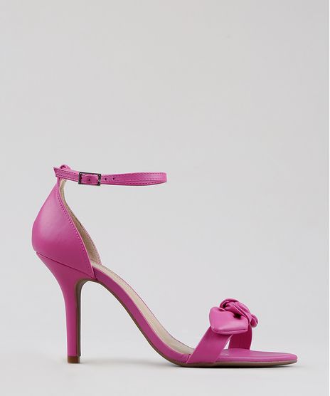 Sandalia-Feminina-Salto-Fino-com-Laco-Pink-9274927-Pink_1