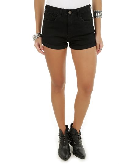 Short-Cintura-Alta--Preto-8119602-Preto_1 Short-Cintura-Alta--Preto-8119602-Preto_1