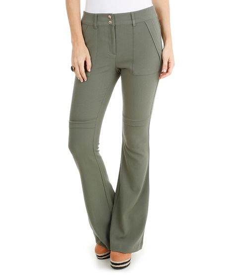 Calca-Flare-com-Recortes--Verde-Militar-7991380-Verde_Militar_1