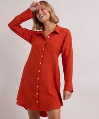 vestido-curto-chemise-com-bolso-manga-longa--cobre-1005240-Cobre_4