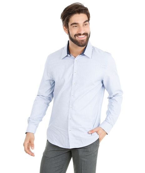 Camisa-Social-Estampada-de-Poas-Azul-Claro-7963825-Azul_Claro_1