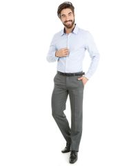 Camisa-Social-Estampada-de-Poas-Azul-Claro-7963825-Azul_Claro_3