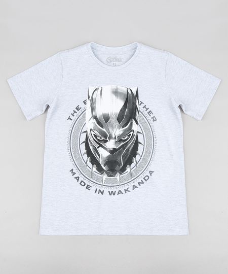 Camiseta-Infantil-Pantera-Negra-Os-Vingadores-Manga-Curta-Gola-Careca-Cinza-Mescla-Claro-9316437-Cinza_Mescla_Claro_1 Camiseta-Infantil-Pantera-Negra-Os-Vingadores-Manga-Curta-Gola-Careca-Cinza-Mescla-Claro-9316437-Cinza_Mescla_Claro_1