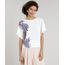 Blusa-Feminina-Ampla-com-Estampa-de-Folhas-Manga-Curta-Decote-Redondo-Off-White-9226326-Off_White_1