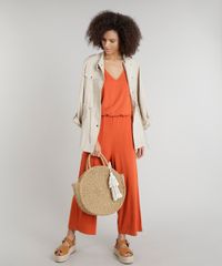 Macacao-Feminino-Pantacourt-Decote-V-Laranja-9289609-Laranja_3
