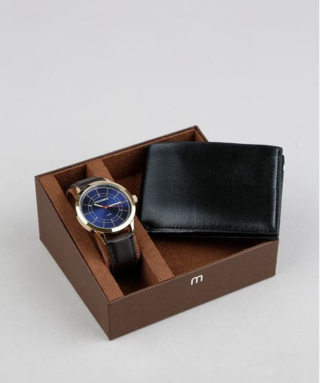 Kit-de-Relogio-Analogico-Mondaine-Masculino---Carteira---83411GPMVDH2KA-Dourado-9339787-Dourado_1