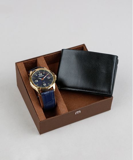 Kit-de-Relogio-Analogico-Mondaine-Masculino---Carteira---83407GPMVDH3K-Azul-Marinho-9339778-Azul_Marinho_1