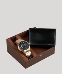 Kit-de-Relogio-Analogico-Mondaine-Masculino---Carteira---99285GPMVDS1K-Dourado-9339934-Dourado_1
