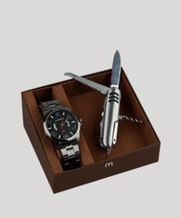 Kit-de-Relogio-Analogico-Mondaine-Masculino---Canivete---78756G0MVNS2K-Grafite-9339943-Grafite_1