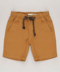 Bermuda-Infantil-com-Cordao-e-Bolsos-Caramelo-9241275-Caramelo_1 Bermuda-Infantil-com-Cordao-e-Bolsos-Caramelo-9241275-Caramelo_1