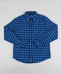 Camisa-Infantil-Estampada-Xadrez-Manga-Longa-Azul-Royal-9187081-Azul_Royal_1