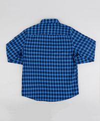 Camisa-Infantil-Estampada-Xadrez-Manga-Longa-Azul-Royal-9187081-Azul_Royal_2