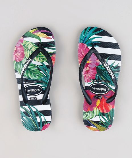 Chinelo-Infantil-Havaianas-Estampado-Listrado-e-Floral-Preto-9282081-Preto_1