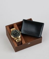 Kit-de-Relogio-Analogico-Mondaine-Masculino---Carteira---78756GPMVPS1K-Dourado-9339898-Dourado_1