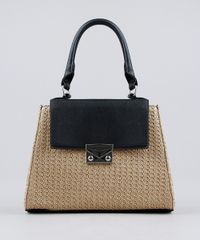 Bolsa-Transversal-com-Textura-de-Palha-Preta-9194449-Preto_1