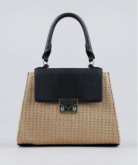 Bolsa-Transversal-com-Textura-de-Palha-Preta-9194449-Preto_1