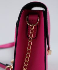 Bolsa-Feminina-Transversal-com-Corrente-Pink-9227656-Pink_5