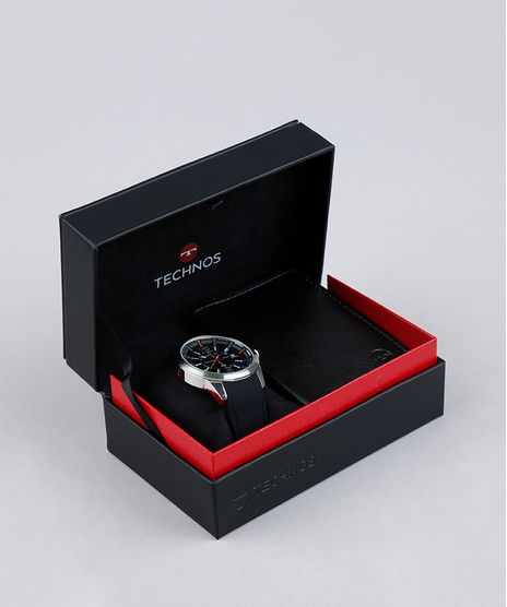 Kit-de-Relogio-Analogico-Technos-Masculino---Carteira---2315KZX0P-Preto-9338051-Preto_1