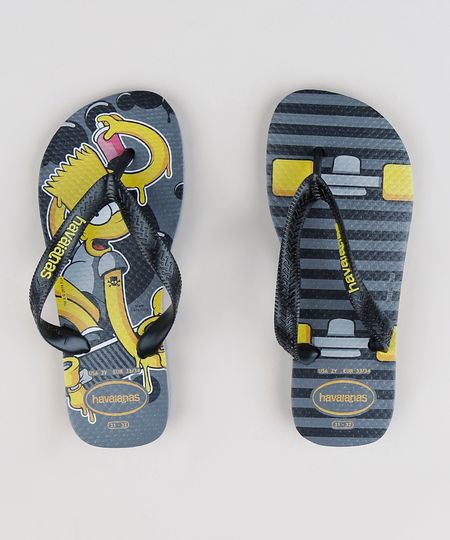 bart simpson havaianas